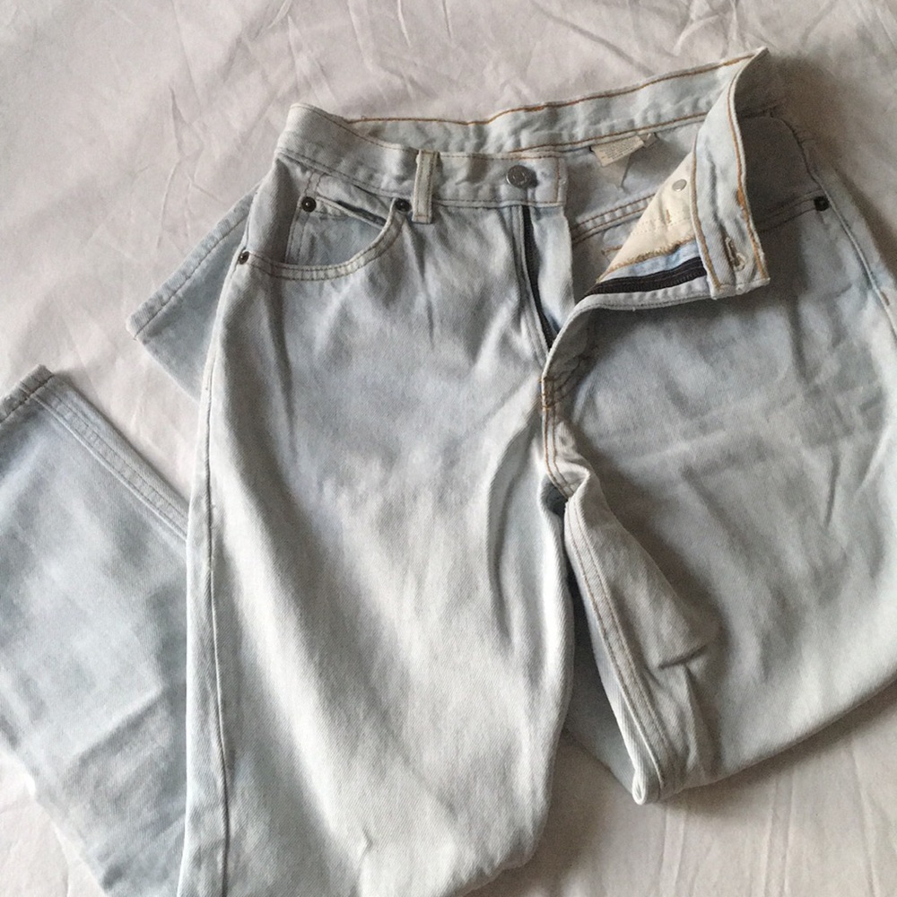 Vintage Calvin Klein Light Wash Mom Jeans